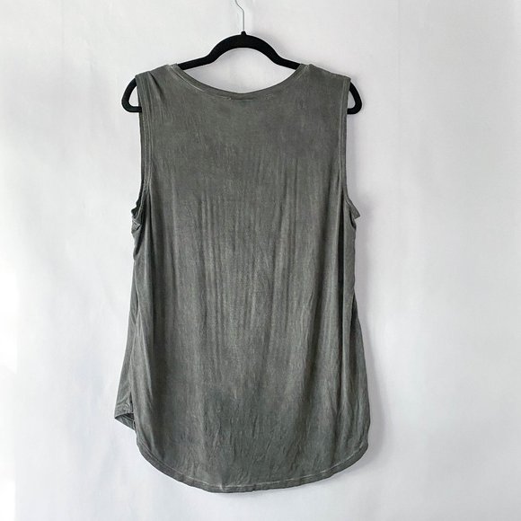 Cable and Gauge Distressed Ultrasoft Tank - Picture 7 of 8